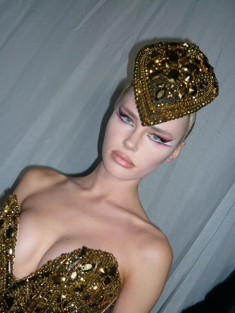 The Blonds NYFW AW25, Key MUA Baltasar Gonzalez Pinel