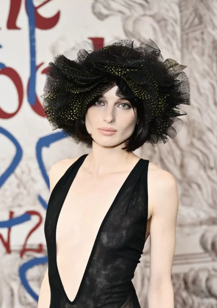 Alice Pagani front row Vivienne Westwood